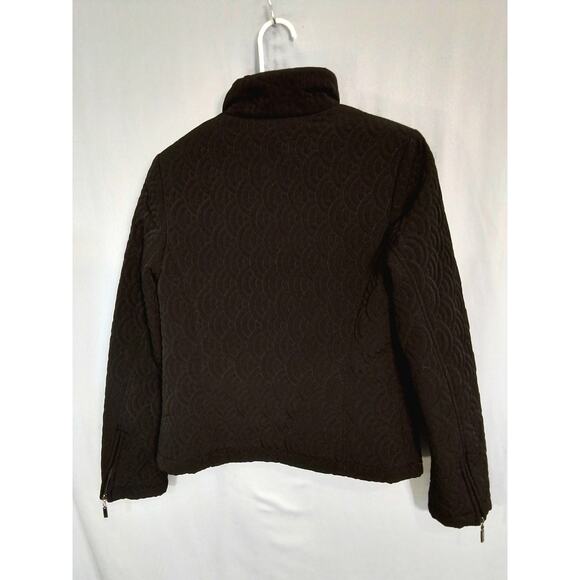 Gallery Petite quilter black jacket for winter - Picture 4 of 9